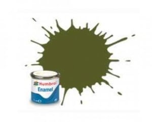 Jucarii - Vopsea modelism Humbrol 1612 Email Numar 149 Dark Green Matt 14 ml
