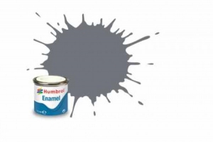 Jucarii - Vopsea modelism Humbrol 1780 Email Numar 164 Dark Grey Satin 14 ml
