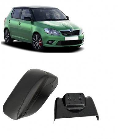 Cotiere auto - Cotiera dedicata compatibila SKODA Fabia II 2007 - 2015 din piele ecologica